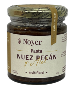 Pasta de nuez pecán con miel.