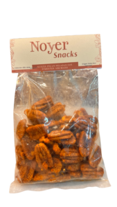 Snack de nuez pecán con pimentón.
