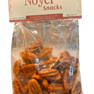 Snack de nuez pecán con pimentón.